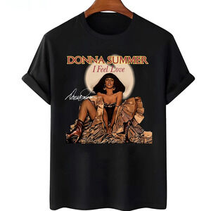 Donna Summer T Shirt Black Unisex